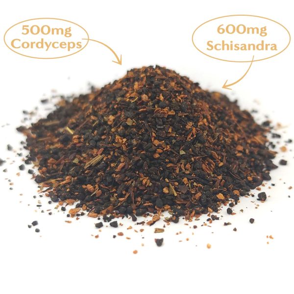 Cordyceps Schisandra Cinnamon Berry Mushroom Herbal Coffee Supply