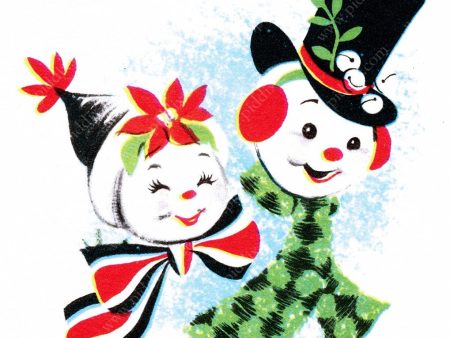 PDXC9753b -- Snowmen, women Fashion