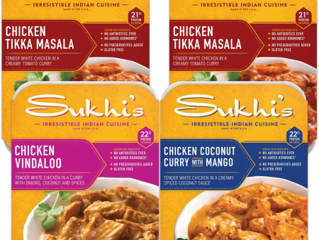 Ultimate Chicken Curry Bundle - 4pk Entrees on Sale