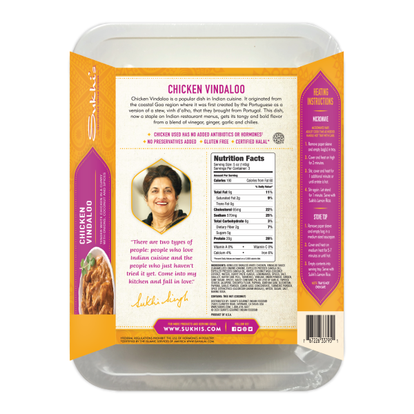 Chicken Vindaloo Curry Bundle - 6 Pack For Sale