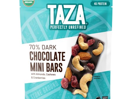 70% Dark Chocolate Mini Bars Hot on Sale