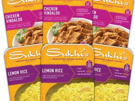 Chicken Vindaloo Curry Bundle - 6 Pack For Sale