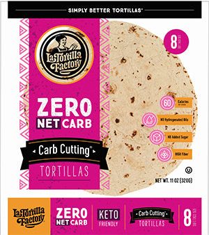 La Tortilla Factory Zero Carb Tortillas on Sale