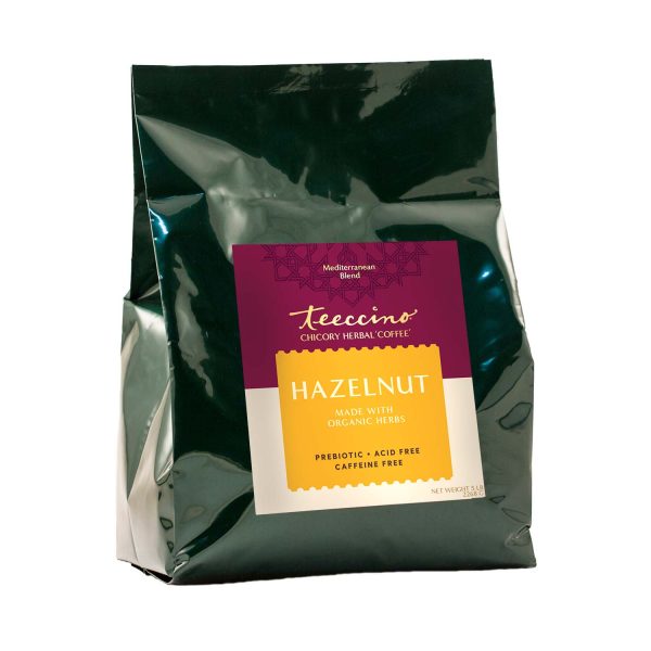 Hazelnut Chicory Herbal Coffee Hot on Sale