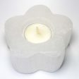 Selenite Flower Candleholder Online Sale