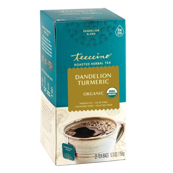 Dandelion Turmeric Roasted Herbal Tea on Sale