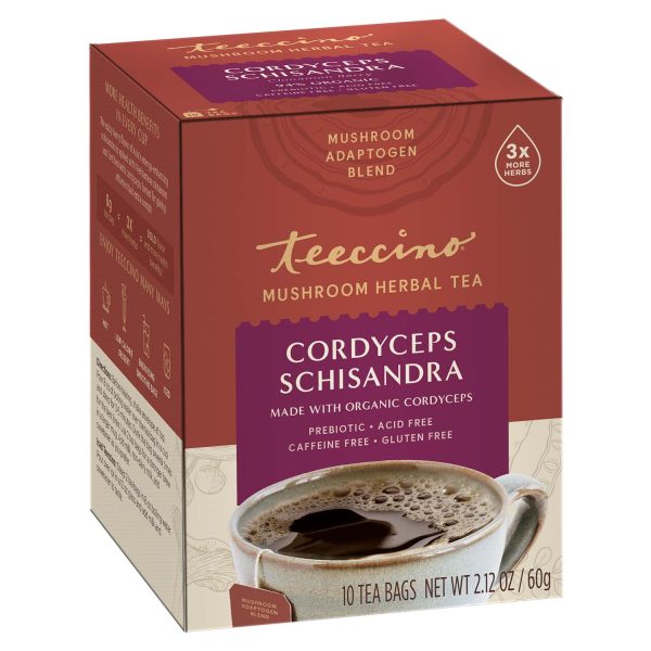 Cordyceps Schisandra Cinnamon Berry Mushroom Herbal Tea Online