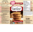 Gluten Free Gingerbread Cookie Mix Supply