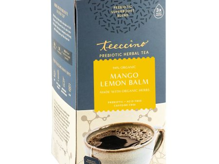 Mango Lemon Balm Prebiotic SuperBoost Herbal Tea For Sale