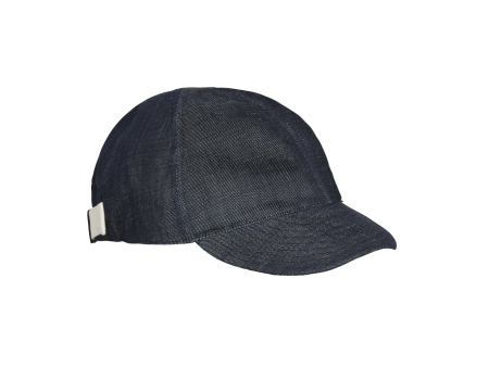 indigo linen denim MECHANIC CAP Online Sale