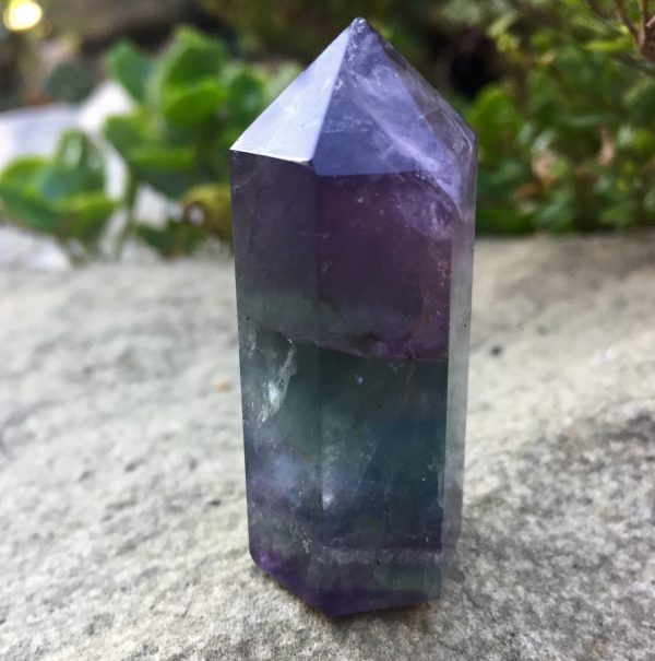 Rainbow Fluorite Point | 2  Tall Online now