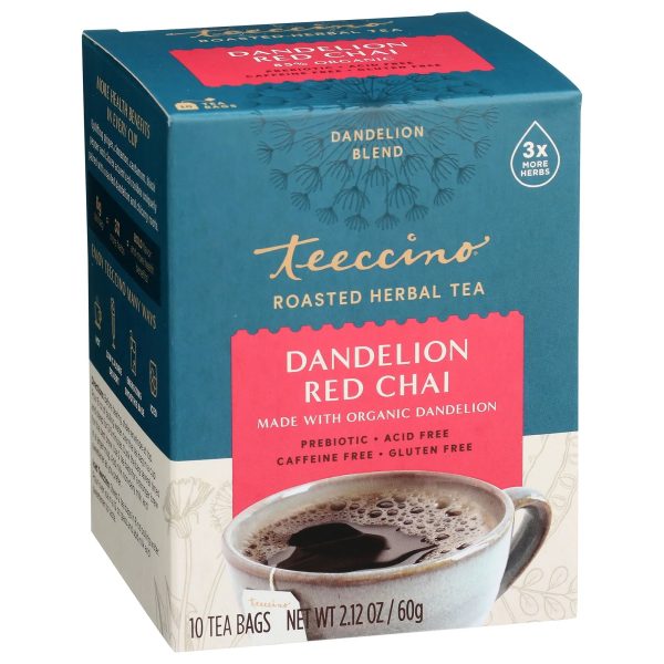 Dandelion Red Chai Roasted Herbal Tea For Cheap