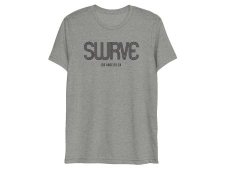 super soft TRI-BLEND 1968 swrve logo T-SHIRT Discount