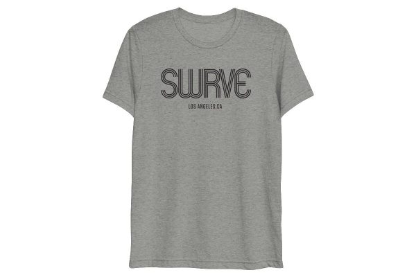 super soft TRI-BLEND 1968 swrve logo T-SHIRT Discount