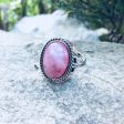 Rose Quartz Crystal Ring Supply