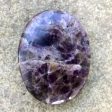 Chevron Amethyst Palm Stone For Cheap