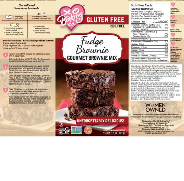 Gluten Free Fudge Brownie Mix Online Hot Sale