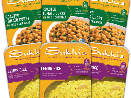 Vegetarian & Vegan Curry Bundle - 6 Pack For Discount