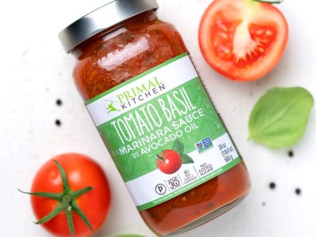 Tomato Basil Marinara Pasta Sauce Hot on Sale