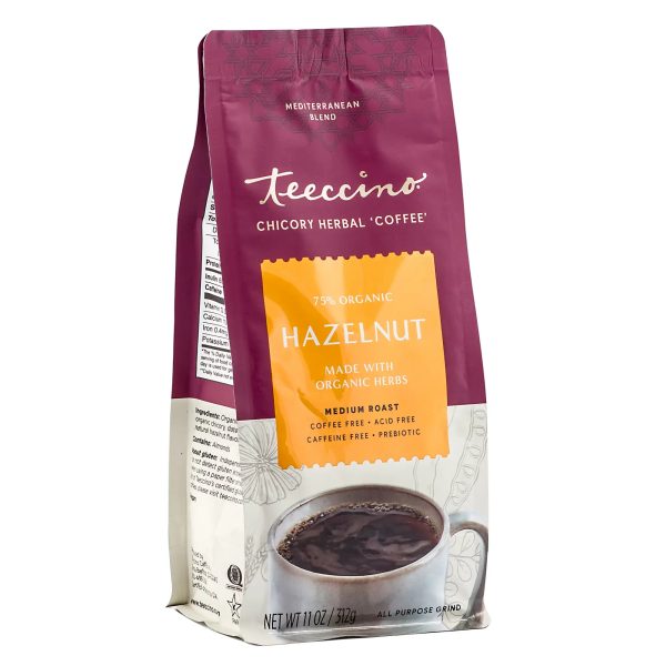 Hazelnut Chicory Herbal Coffee Hot on Sale