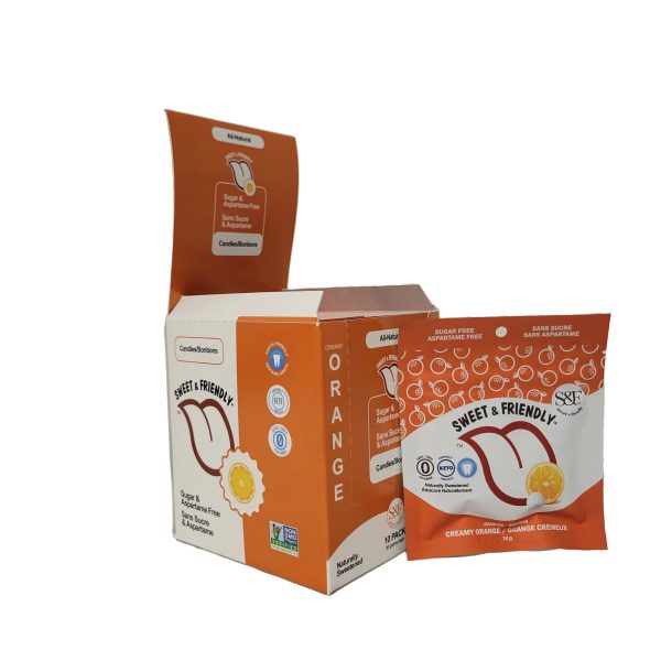 Creamy Orange Candies Sale