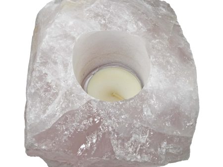 Rose Quartz Candleholder Online Hot Sale