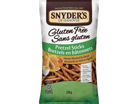 Gluten-Free Honey Mustard Pretzel Sticks Hot on Sale