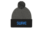 swrve 1968 CYAN embroidered Pom Pom Knit Cap Supply