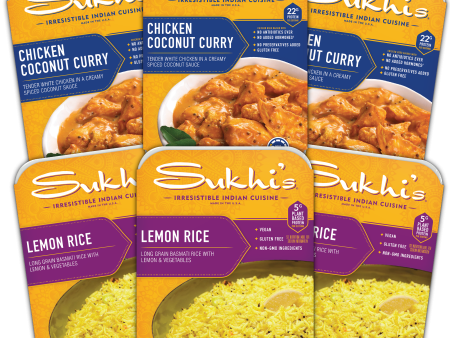 Chicken Coconut Curry Bundle - 6 Pack Sale