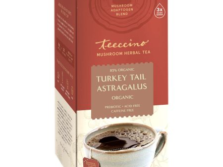 Turkey Tail Astragalus Toasted Maple Mushroom Herbal Tea on Sale