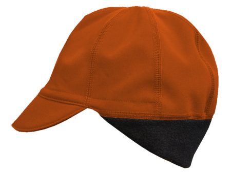 BURNT ORANGE softshell BELGIAN CAP Hot on Sale