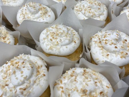 Featured Cupcakes - Coconut Cream (Dairy Free) Online Sale