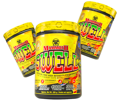 Mammoth Swell Pre-Workout (Caffeine Free) For Discount