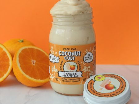 2 Pack - Orange Dreamsicle Coconut Yogurt Supply