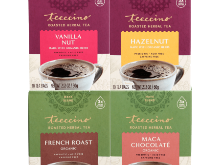 Teeccino Classic Herbal Tea Variety Pack Online Sale