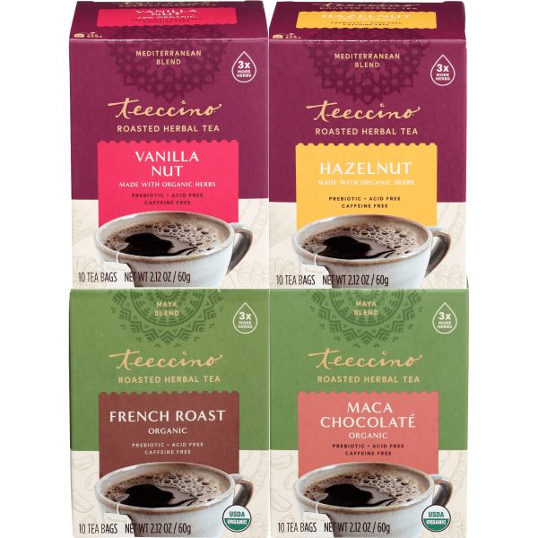 Teeccino Classic Herbal Tea Variety Pack Online Sale