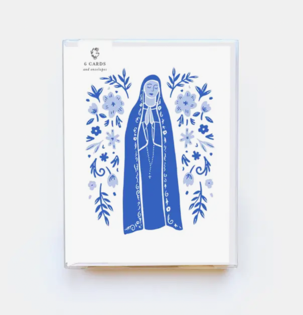 Marian Everyday Card - Box of 6 For Sale