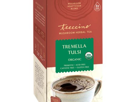 Tremella Tulsi Cardamom Mushroom Herbal Tea For Sale