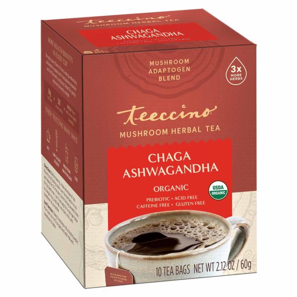 Chaga Ashwagandha Butterscotch Cream Mushroom Herbal Tea Fashion