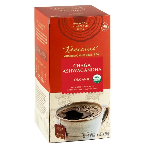 Chaga Ashwagandha Butterscotch Cream Mushroom Herbal Tea Fashion