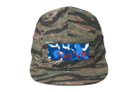 swrve BLUE CAMO embroidered cotton CAMP HAT For Cheap