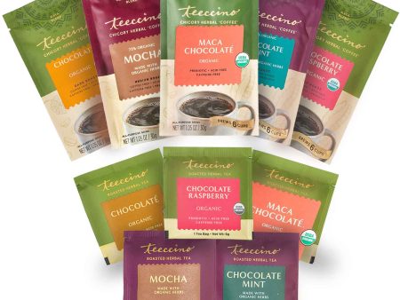 Chocolate Blends Sampler Coffee + Tea Hot on Sale