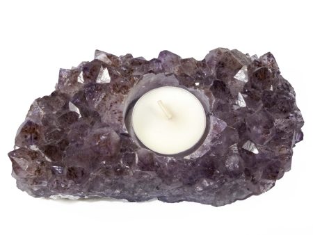 Amethyst Crystal Candleholder Online Sale