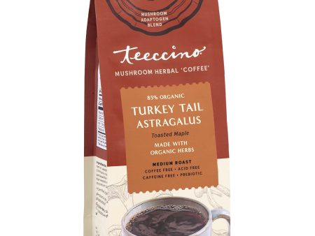 Turkey Tail Astragalus Toasted Maple Mushroom Herbal Coffee For Cheap