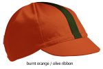 burnt orange 4-PANEL cotton CAP Fashion