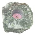 Green Aventurine Candle Holder on Sale