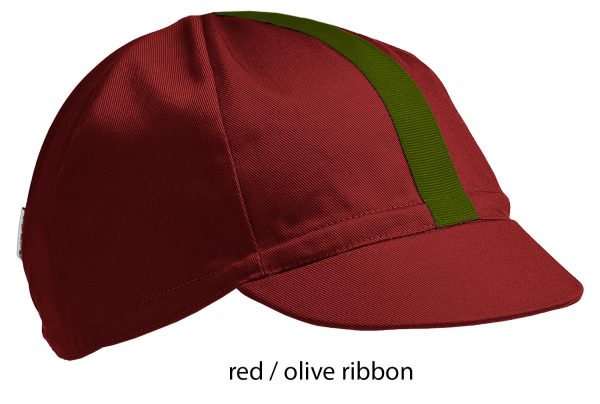 red 4-PANEL cotton CAP Discount