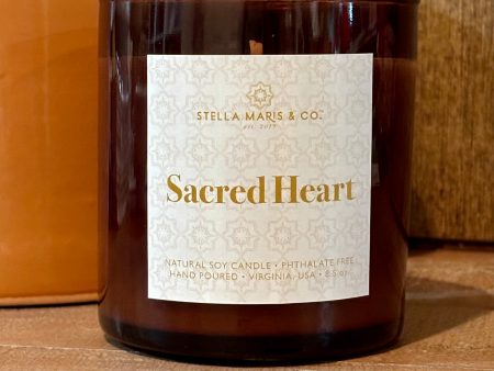 Sacred Heart Candle on Sale