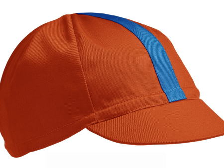 burnt orange 4-PANEL cotton CAP Fashion