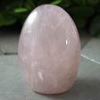 Rose Quartz - Large Oval Polished Stone For Discount